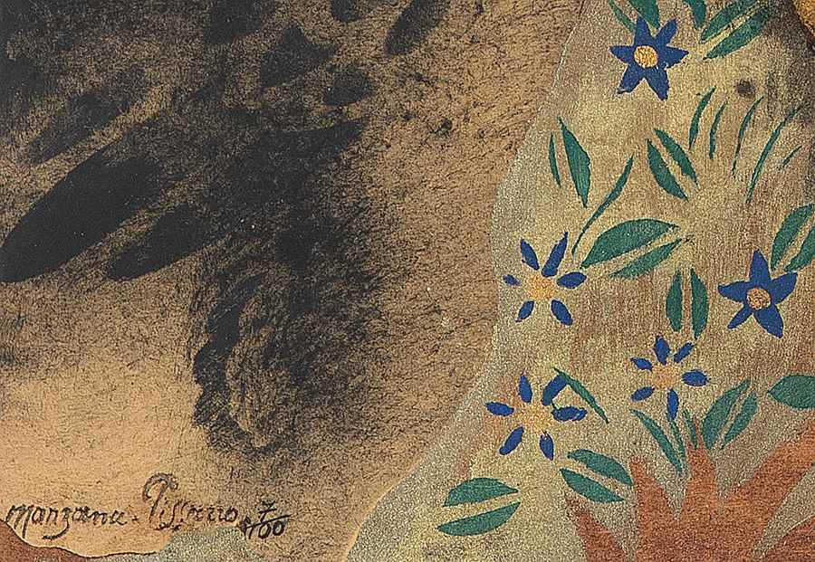 Les poules - Georges Manzana Pissarro (1871 - 1961)